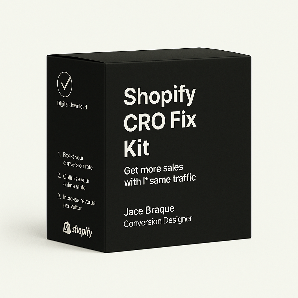 SHOPIFY CRO FIX KIT