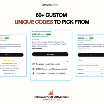 SHOPIFY LIQUID CODES