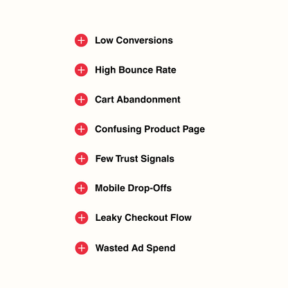 SHOPIFY CRO FIX KIT