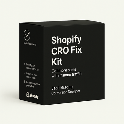 SHOPIFY CRO FIX KIT