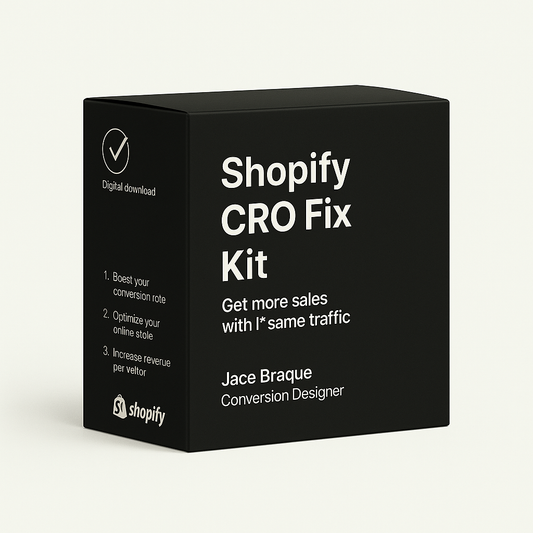 SHOPIFY CRO FIX KIT